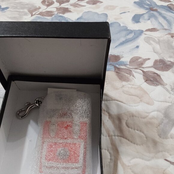 **BUNDLE FOR @sandinsun **NWT/NIB Coach Legacy Mini Bag Charm  Key Fob - Picture 7 of 8